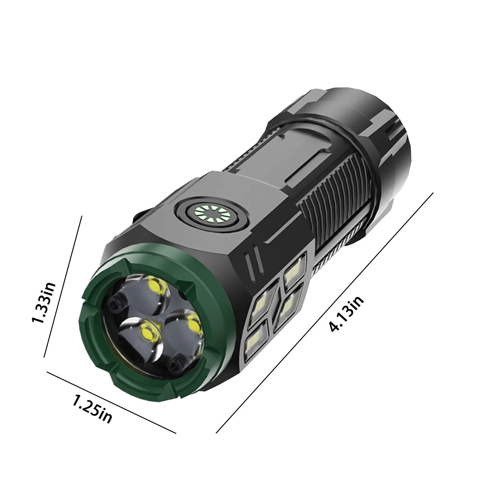 Linterna X-3L 3LED+3SMD Batería Li-Ion