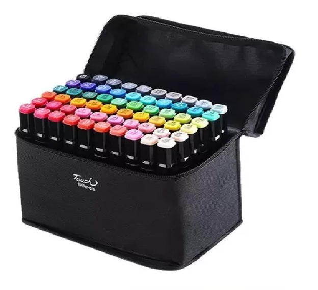 kit Marcadores Dobles Set De 80 Colores