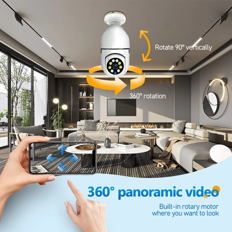 Cámara seguridad Bombillo v380