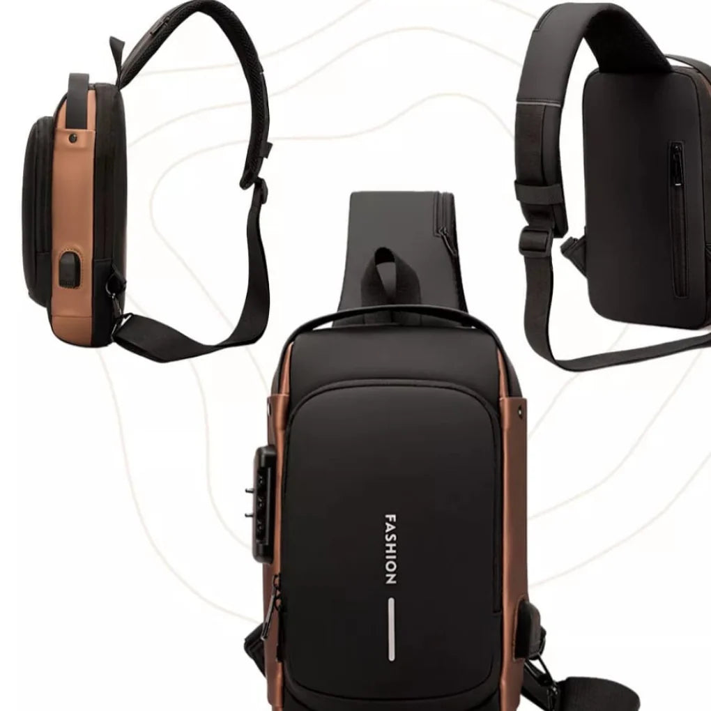 Bolso Bandolera Antirrobo Clave USB