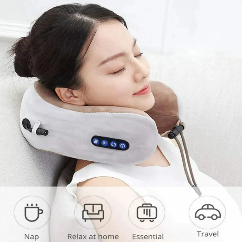 Masajeador Electrico De Cuello, Almohada