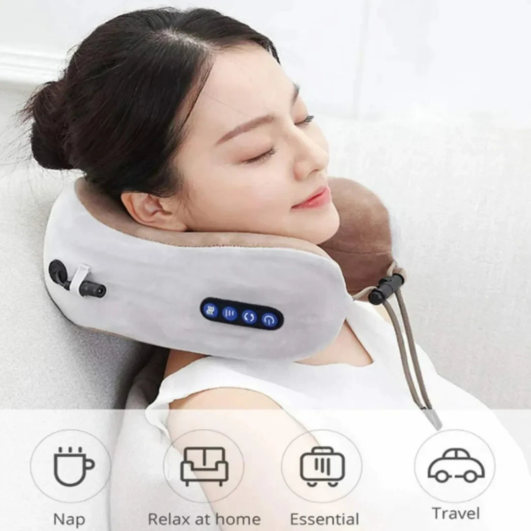 Masajeador Electrico De Cuello, Almohada
