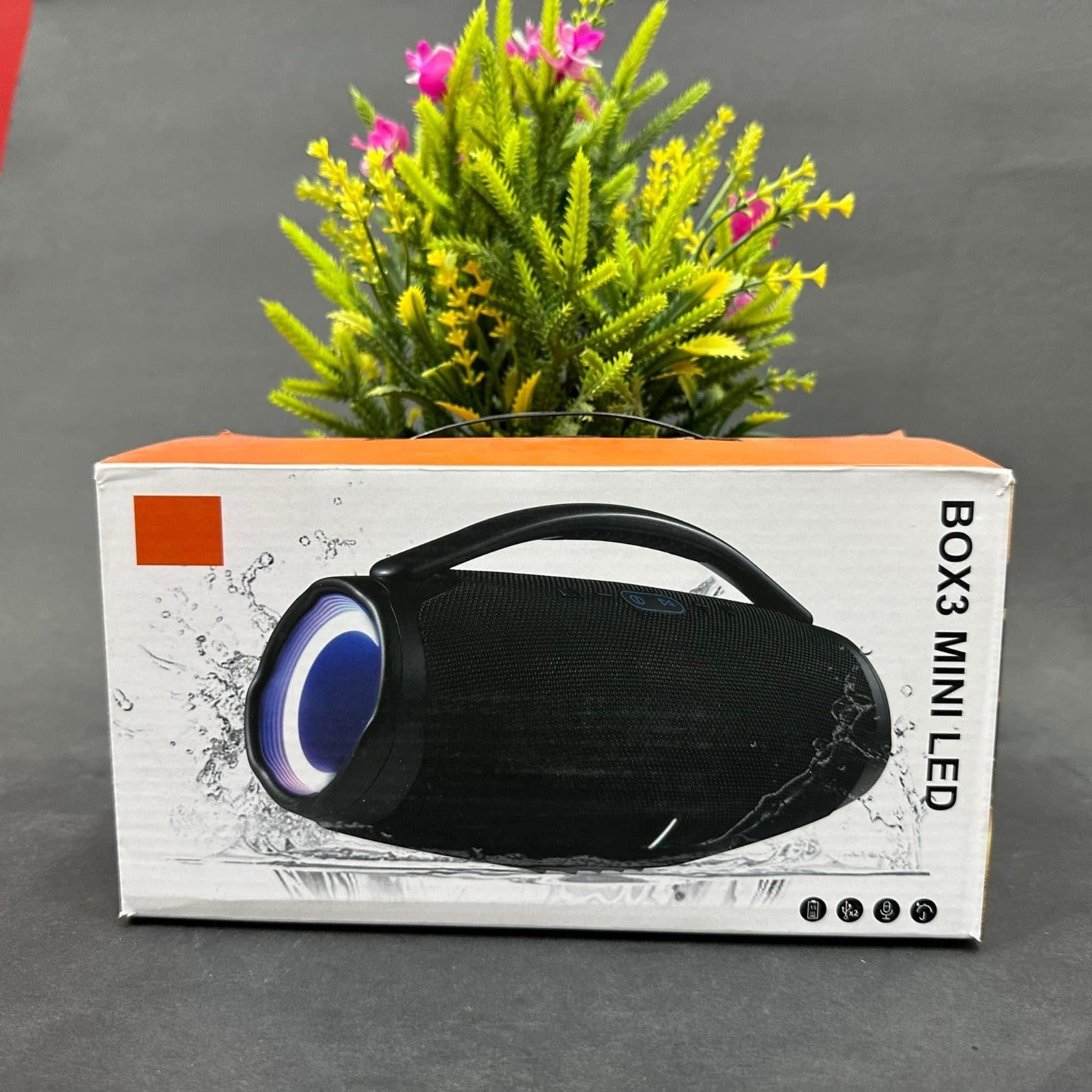 Box3 Mini Led Altavoz Bluetooth