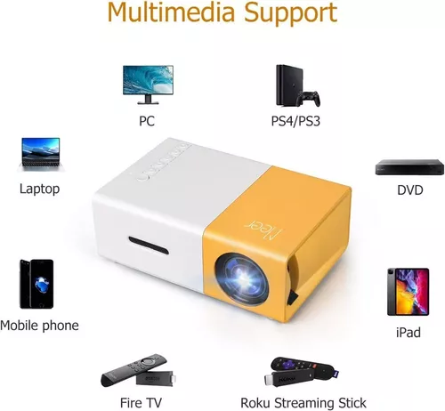 Mini Proyector De Video Lcd Led