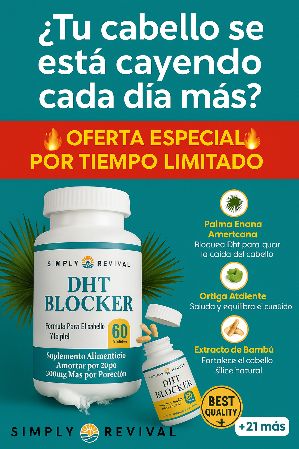 CONFIANZA CAPILAR DHT BLOKER