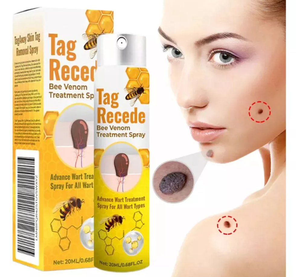 Tag Recede  Spray para eliminar verrugas
