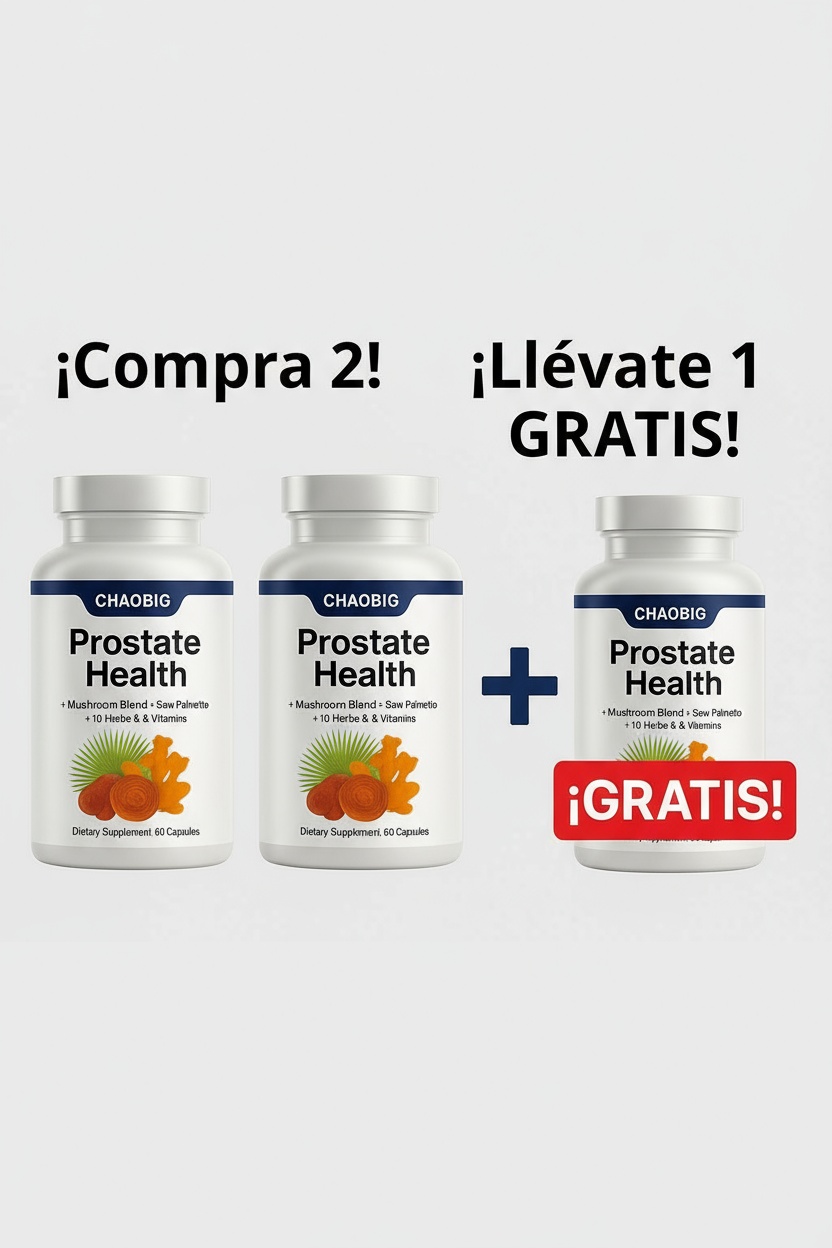 Quienes tienen antecedentes familiares, se protegen hoy: PROSTATE HEALTH: su gesto de cuidado y prevención.